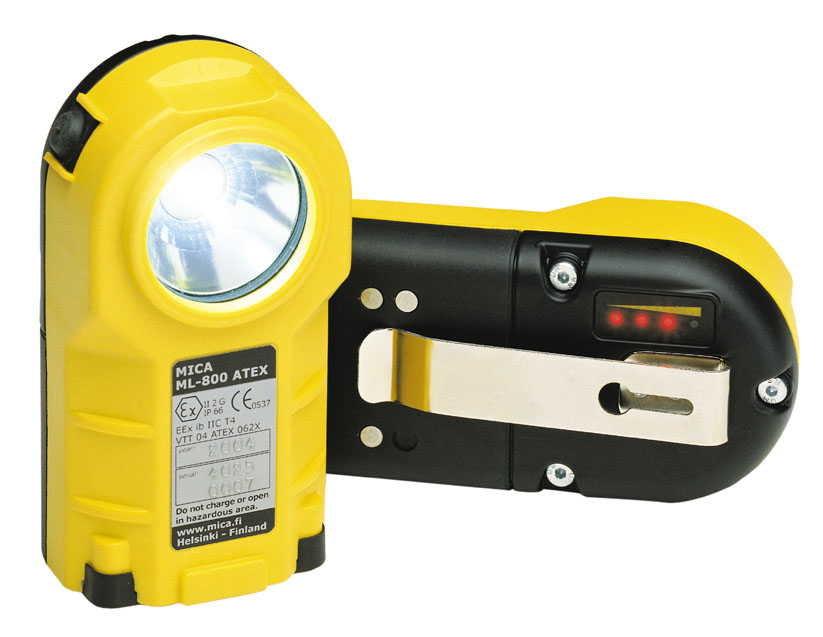 Mica Lampe torche coudée rechargeable LED MICA ML-808 ATEX 